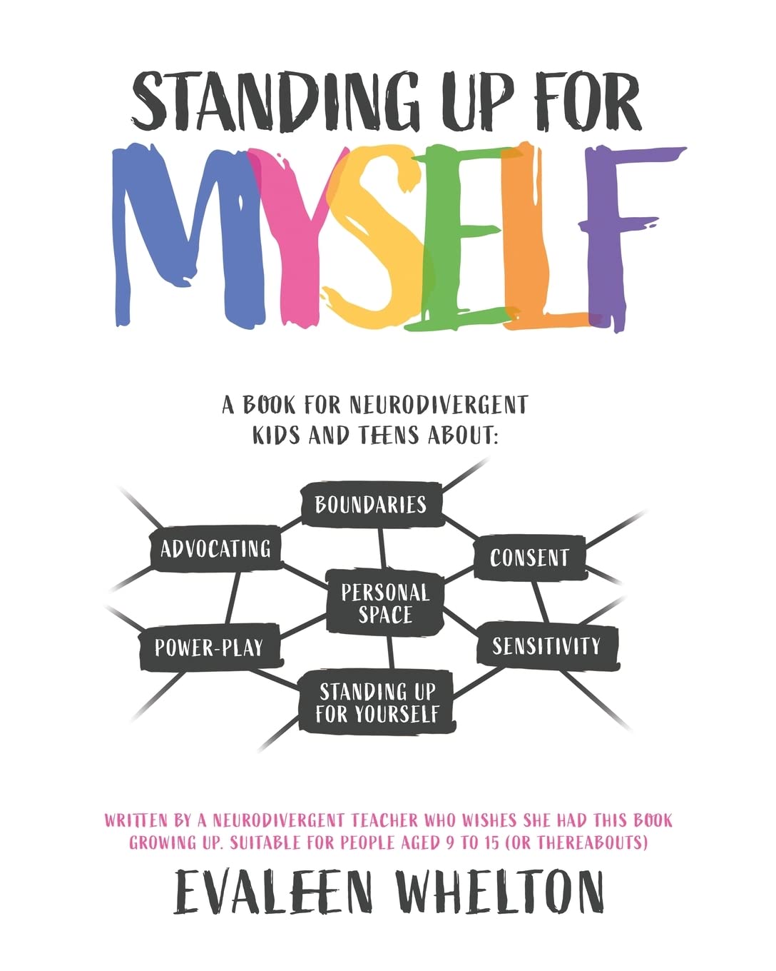 Standing Up for Myself: An empowering book for Neurodivergent kids and teens about boundaries, sensitivity, personal space, consent, power play and self advocacy