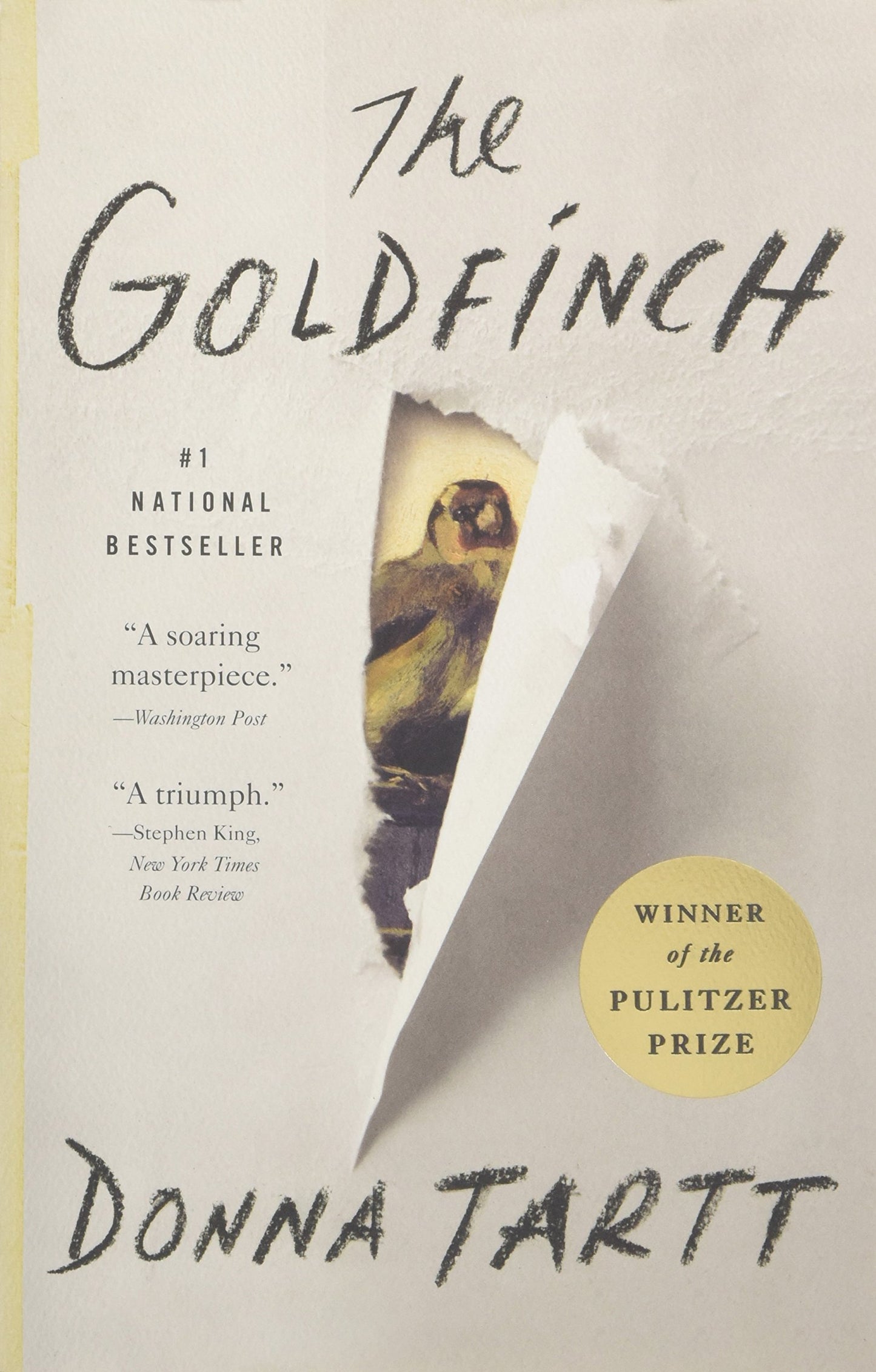 special order The Goldfinch: A Novel (Pulitzer Prize for Fiction)