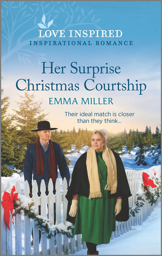 Her Surprise Christmas Courtship: An Uplifting Inspirational Romance (Seven Amish Sisters, 1)