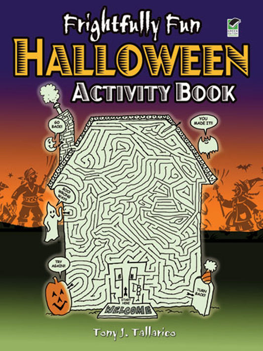 Frightfully Fun Halloween Activity Book (Dover Kids Activity Books: Fantasy)