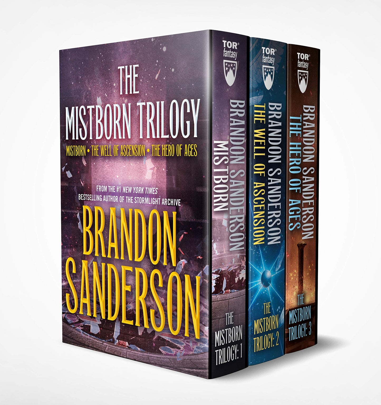 Mistborn Boxed Set I: Mistborn, The Well of Ascension, The Hero of Ages (The Mistborn Saga)